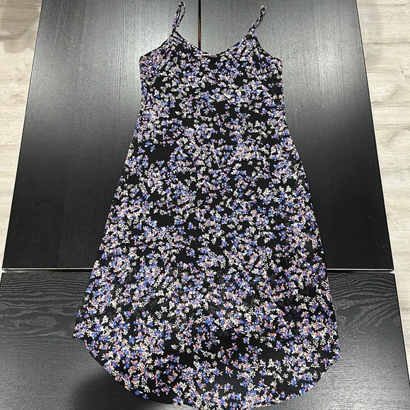 Express Floral High-Low Floral Dress - XS - Picture 7 of 11